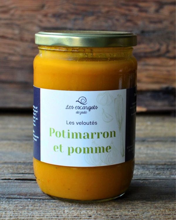 Velouté de potimarron et pomme