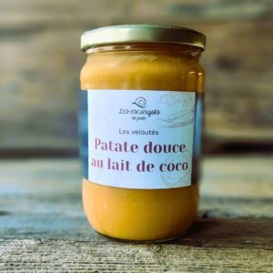 Velouté de patate douce au lait de coco
