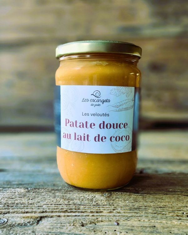 Velouté de patate douce au lait de coco